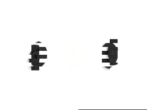 Single Handle Diverter Valve Trim in Matte Black